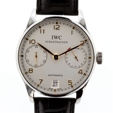 iwc 8 day portuguese|iwc 7 day power reserve.